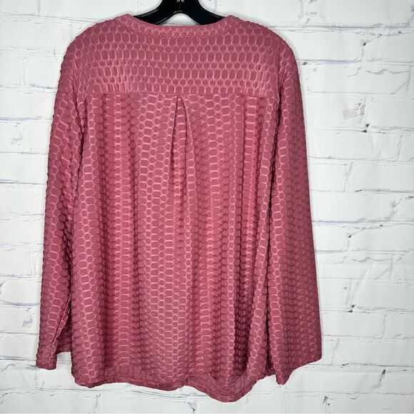 Notations size 3XL pink top - Picture 2 of 5